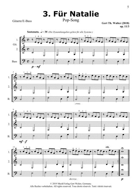 For Natalie (from Guitar Pop Romanticists)