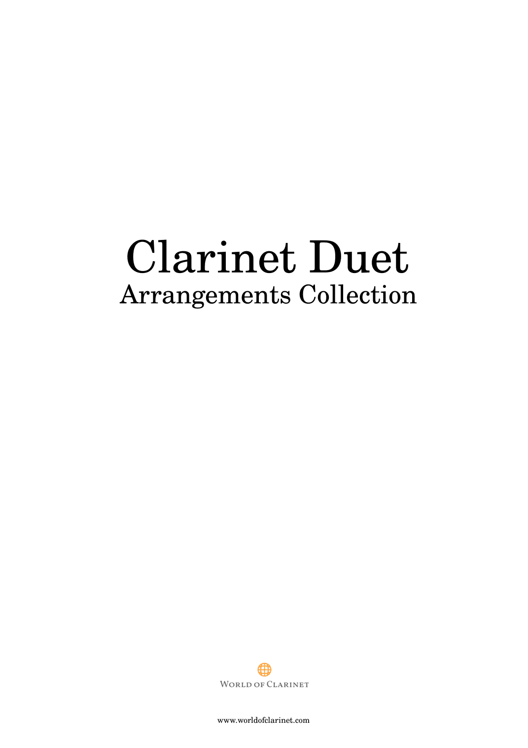 Enjoy Duo! 19 pieces for two clarinets (arr. Saho Omukai)
