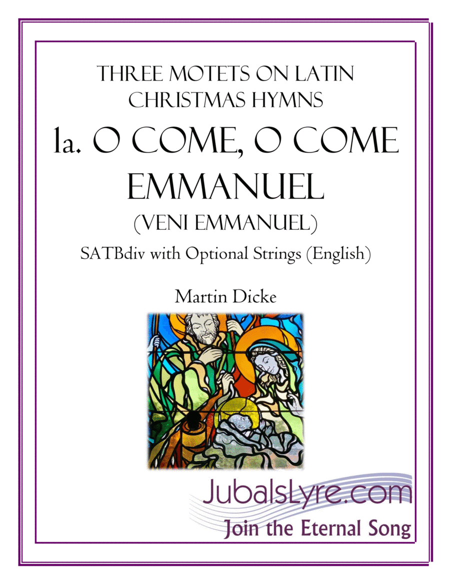 O Come, O Come Emmanuel (SATBdiv) (arr. Martin Dicke)