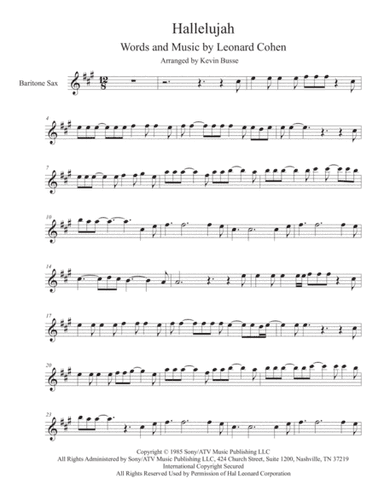 Hallelujah (arr. Kevin Busse)