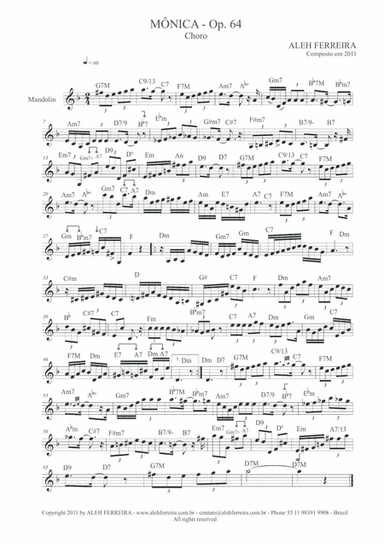 Mônica, Op. 64