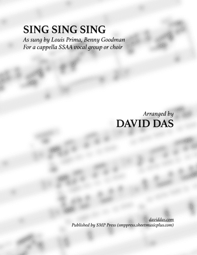 Sing, Sing, Sing (arr. David Das)