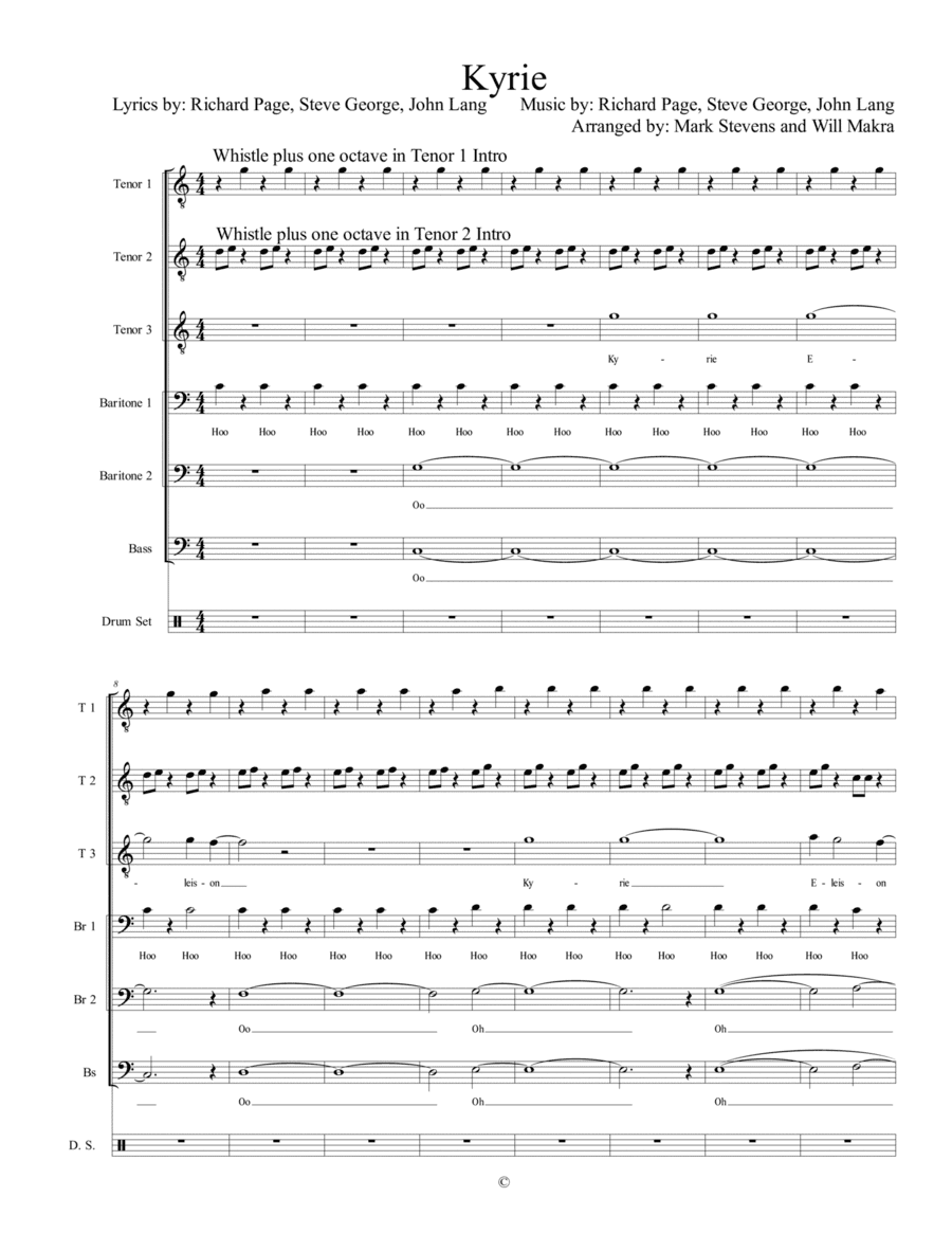 Kyrie (kyrie Eleison) (arr. Mark Stevens)