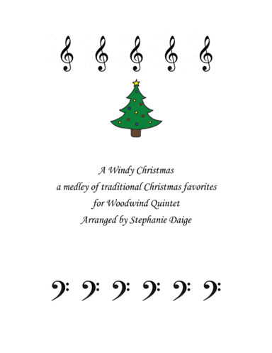 A Windy Christmas for Woodwind Quintet (arr. Stephanie Daige)