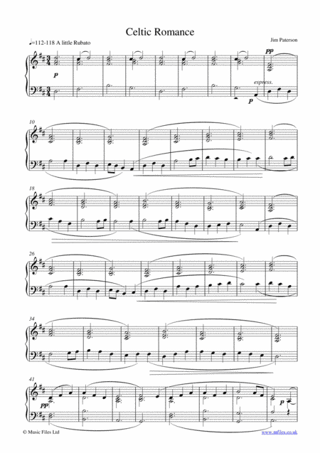 Celtic Romance (extended version) for Piano