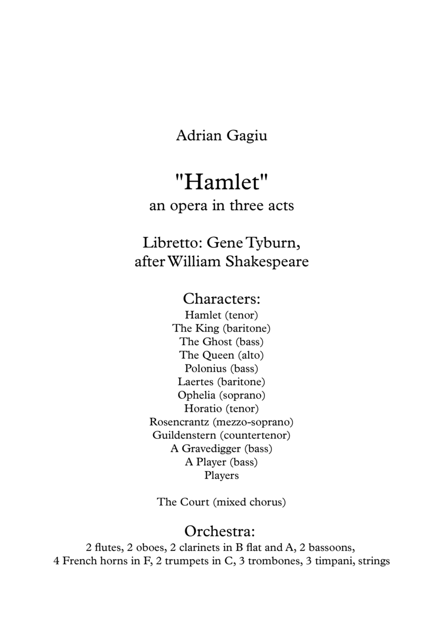 "Hamlet", op. 64