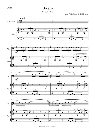 Bolero (Ravel) (arr. Fabio Eduardo de Oliveira)