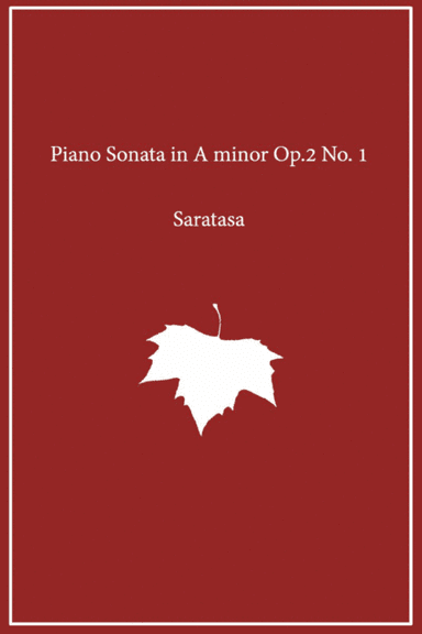 Sonata in A Minor Op. 2 No. 1 (Complete score)