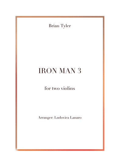 Iron Man 3 (arr. Ludovica Lanaro)