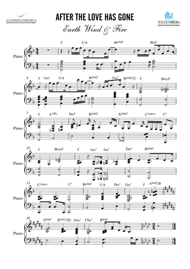 After The Love Has Gone (arr. Unimusic Academy (Academia Unimusica))