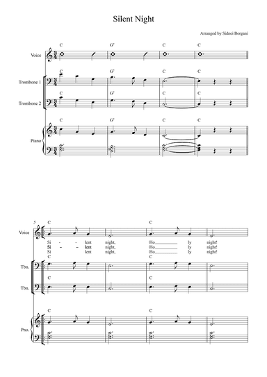 Silent Night (arr. Sidnei Borgani)