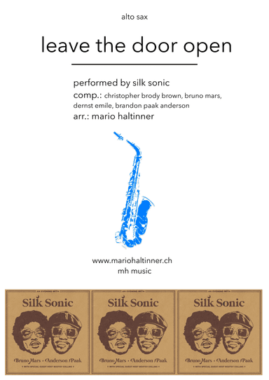 Leave The Door Open (arr. Mario Haltinner)