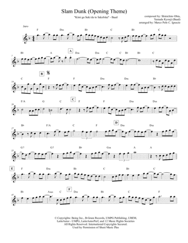 Kimi Ga Suki De Suki De Dame Da Yo (arr. Marco Polo C. Ignacio)
