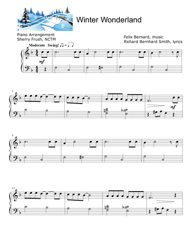 Winter Wonderland (arr. arr. Sherry Frush, NCTM)