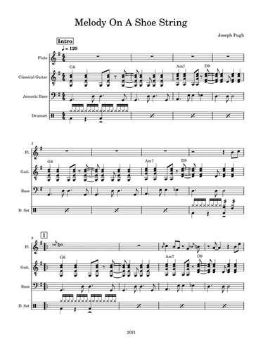Melody On A Shoe String (Flute Solo)