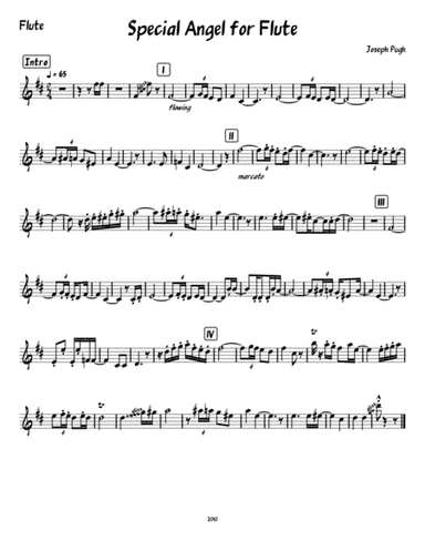 Special Angel (for flute)