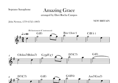 Amazing Grace (arr. Davi Rocha Campos)