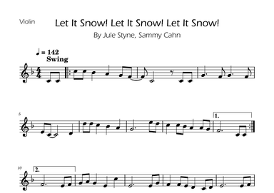 Let It Snow! Let It Snow! Let It Snow! (arr. Ygor Nunes)