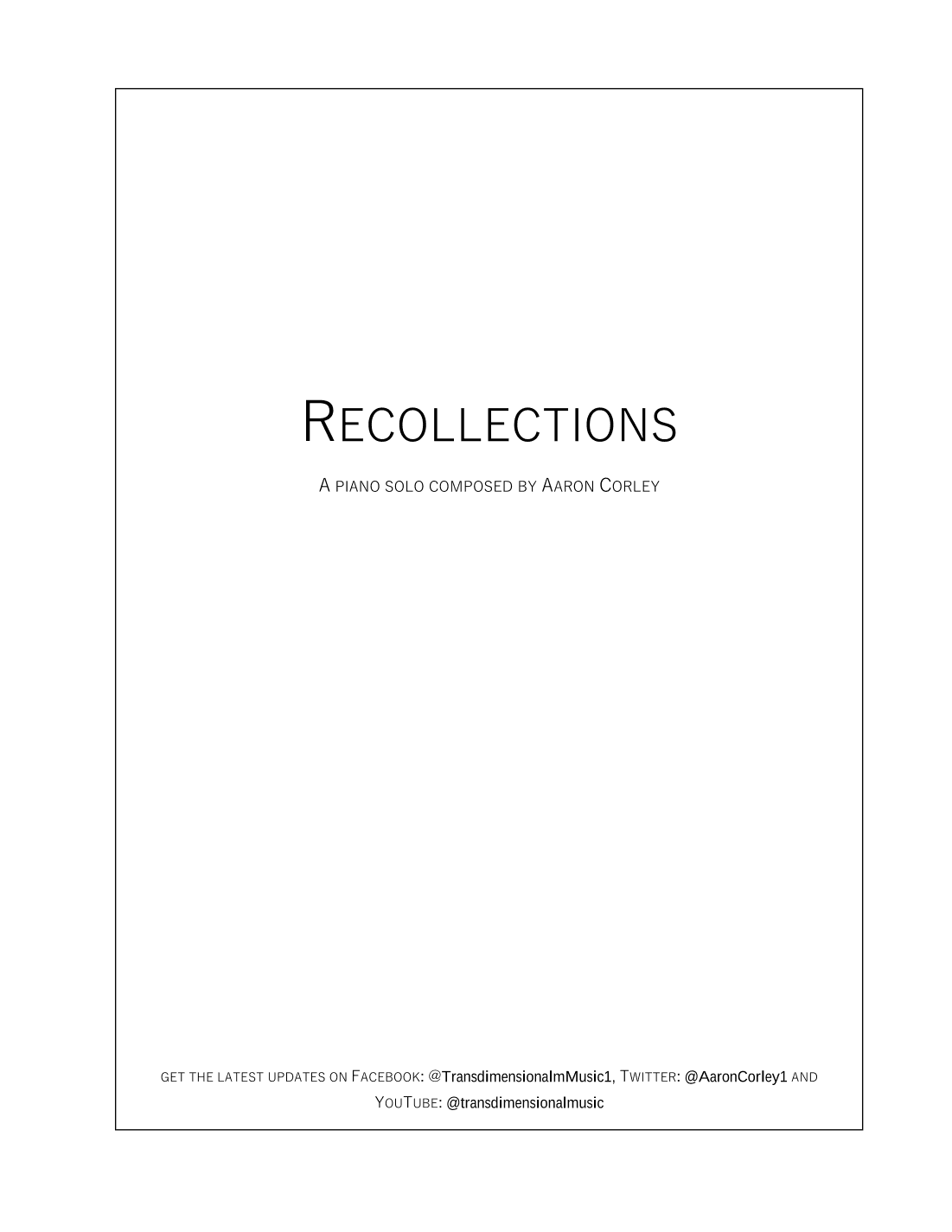 Recollections