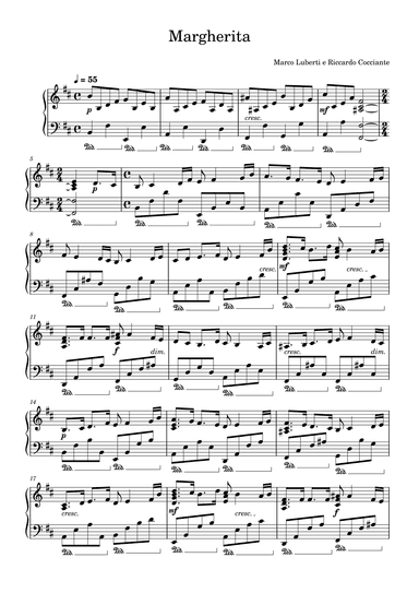 Margherita (arr. Gianluca Giovannetti)