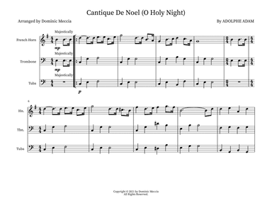O Holy Night (Cantique De Noel) (arr. Dominic Meccia)