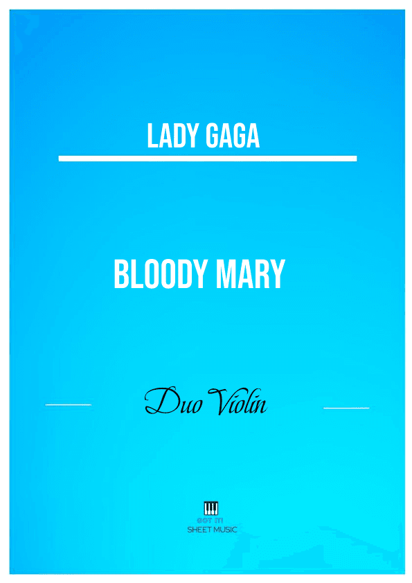 Bloody Mary (arr. ANDRE LAITANO)