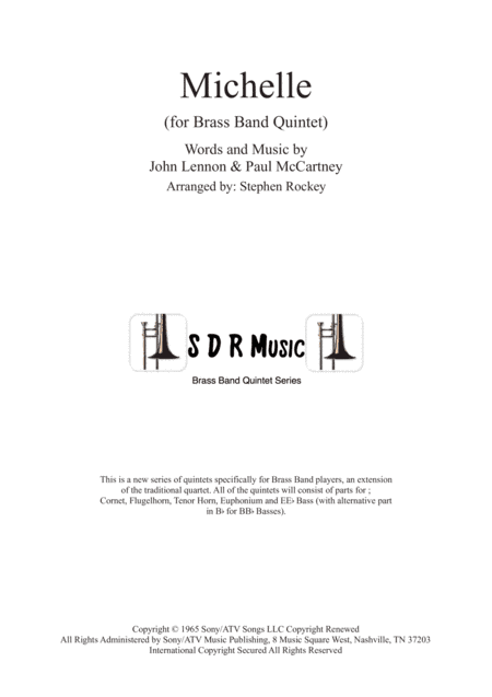 Michelle (arr. Stephen Rockey)