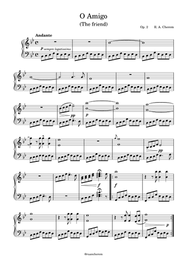 The Friend (O Amigo) - Op.2