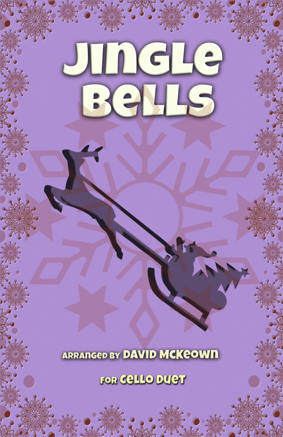 Jingle Bells, Jazz Style, for Cello Duet (arr. David McKeown)