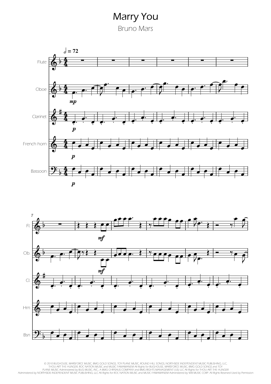 Marry You (arr. Ygor Nunes)