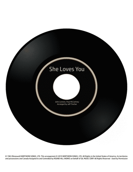 She Loves You (arr. Jeff Tincher)