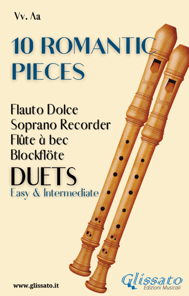 10 Romantic Pieces - Soprano recorder duets (arr. Francesco Leone)