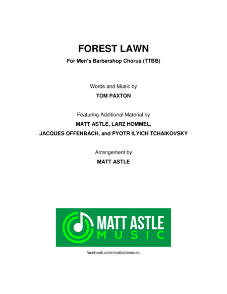 Forest Lawn (arr. Matt Astle)