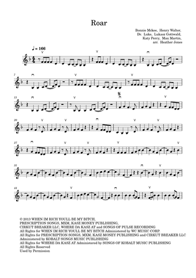 Roar (arr. Heather Jones)
