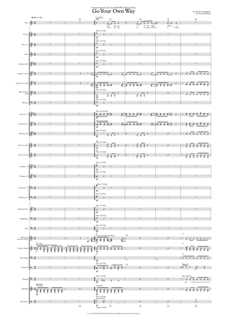 Go Your Own Way (arr. Daryl McKenzie)