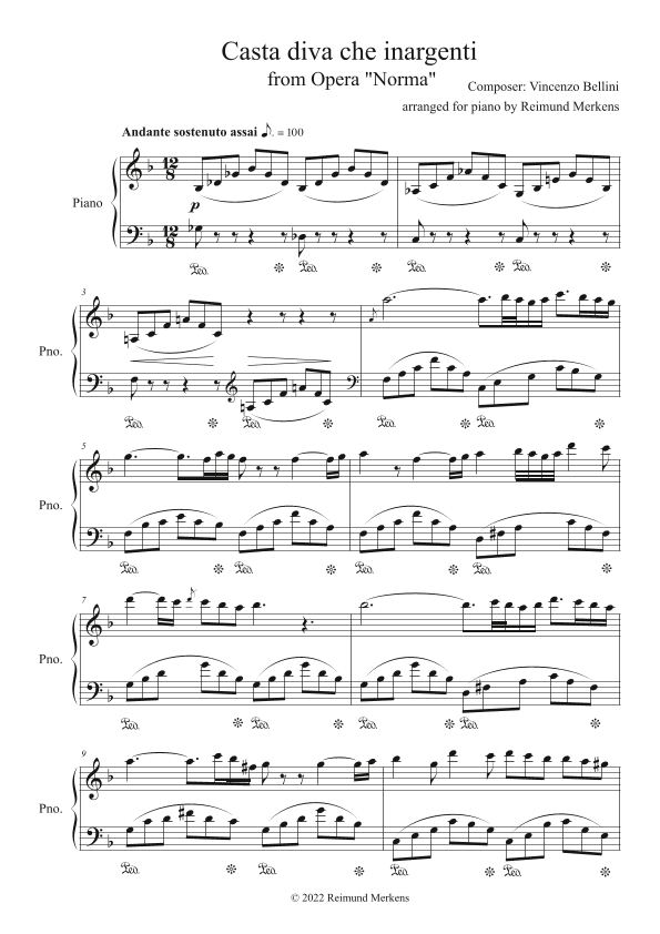Casta Diva (arr. Reimund Merkens)