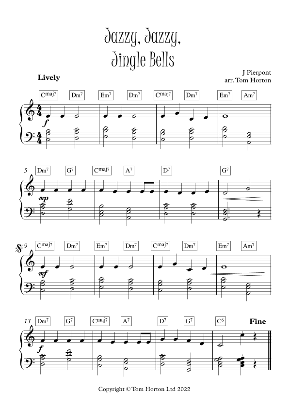 Jingle Bells (arr. Tom Horton)