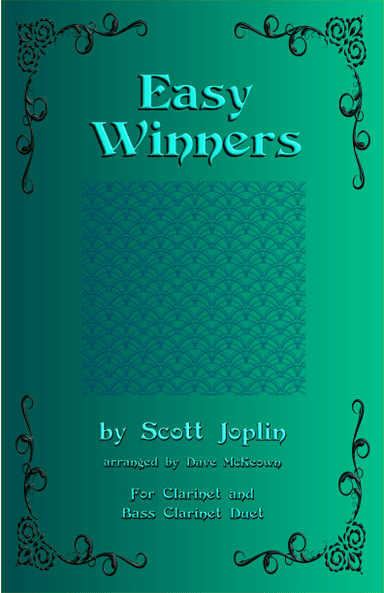 The Easy Winners, Duet for Clarinet and Bass Clarinet (arr. David McKeown)