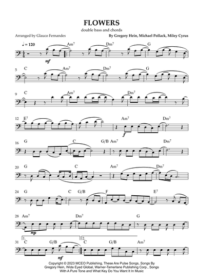 Flowers (arr. Glauco Fernandes)