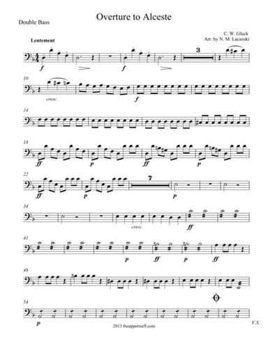 Alceste Overture (arr. Nick Lacanski)