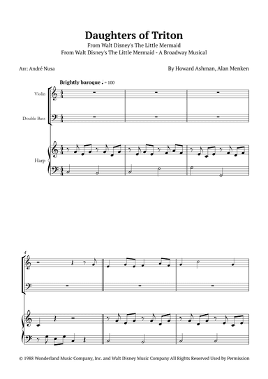 Daughters Of Triton (arr. André Nusa)