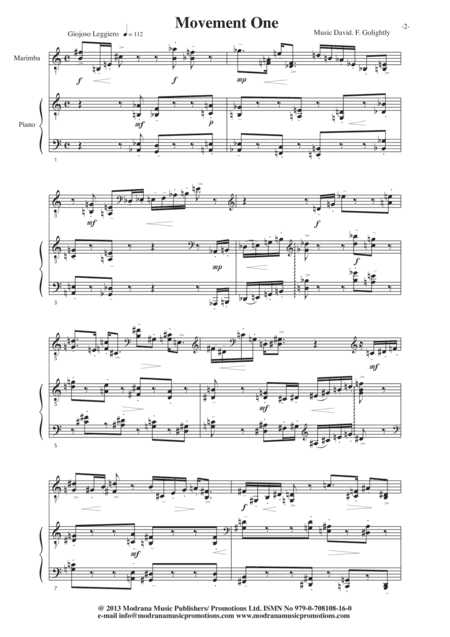 Marimba Sonata