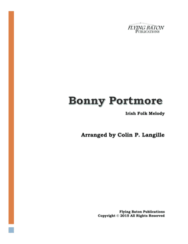 Bonny Portmore (arr. Colin P. Langille)