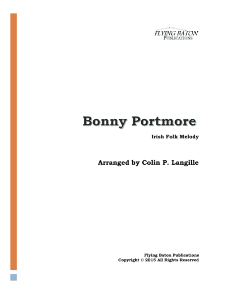 Bonny Portmore (arr. Colin P. Langille)