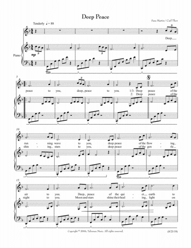 Deep Peace (solo)