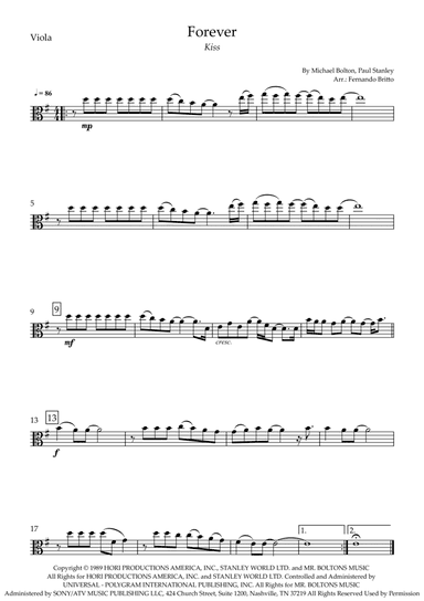 Forever (arr. Fernando Britto)