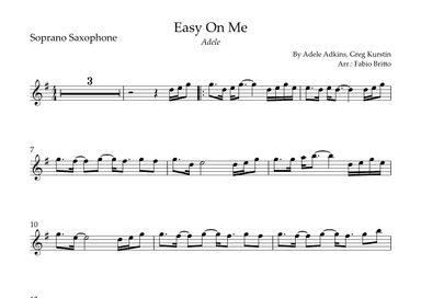Easy On Me (arr. Fabio Britto)