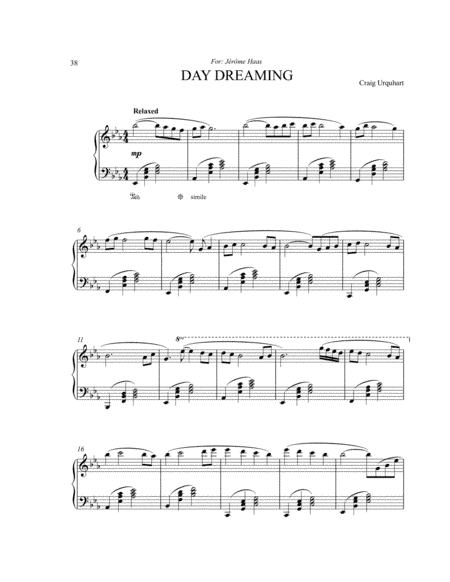 Craig Urquhart - DAY DREAMING