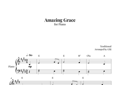 Amazing Grace (arr. GDJ)