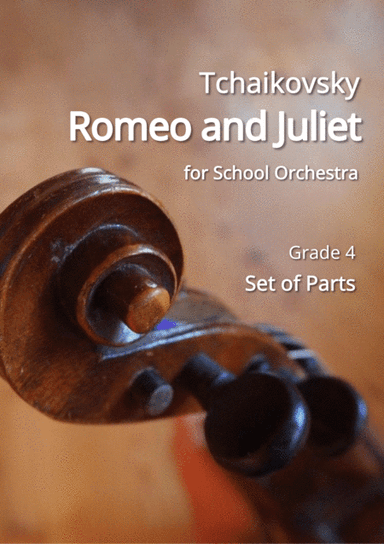 Tchaikovsky: Romeo and Juliet Overture (for School Orchestra) Complete Parts (arr. Youngsuk Kim)